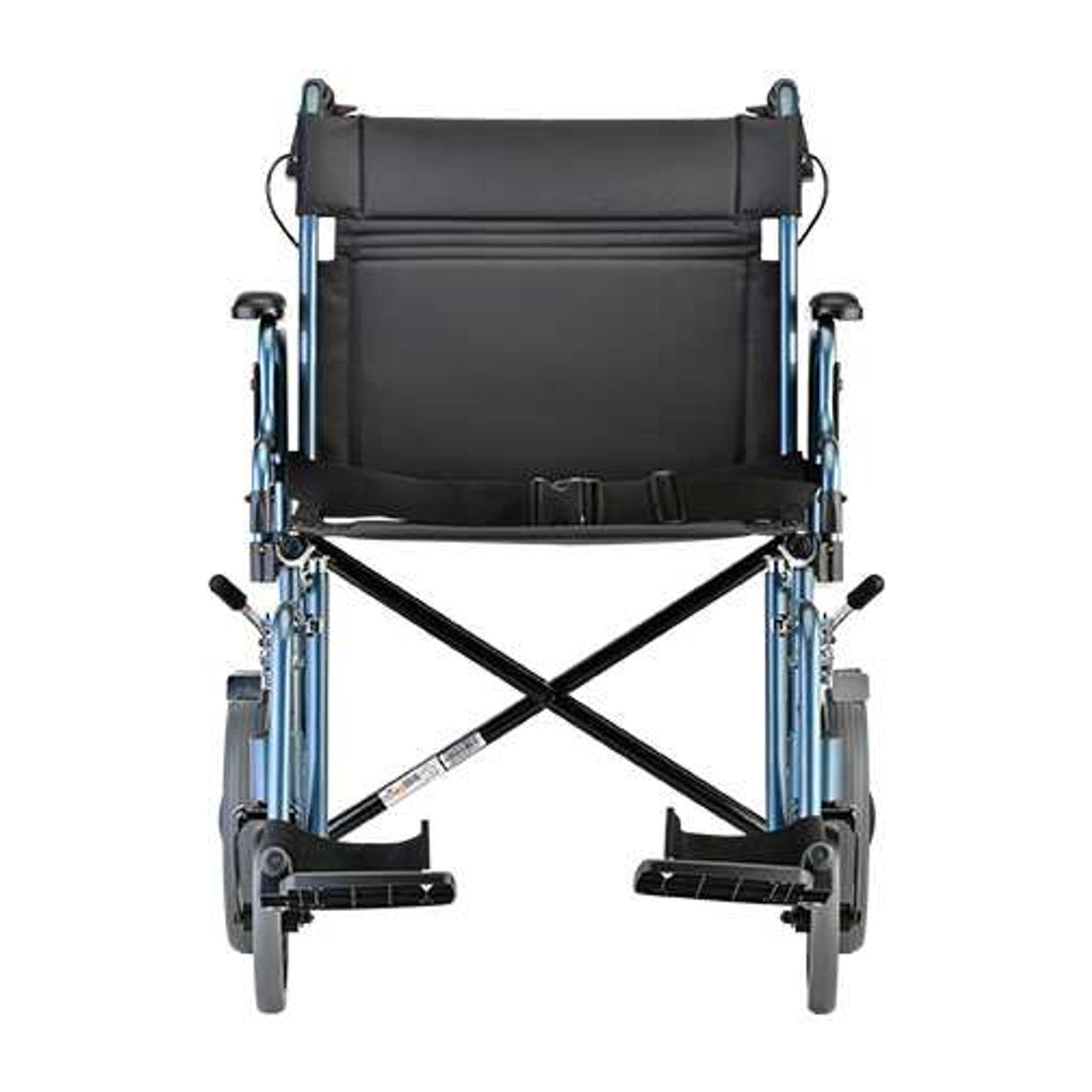 Nova Joy 22″ inch Transport Chair with 12″ Rear Wheels