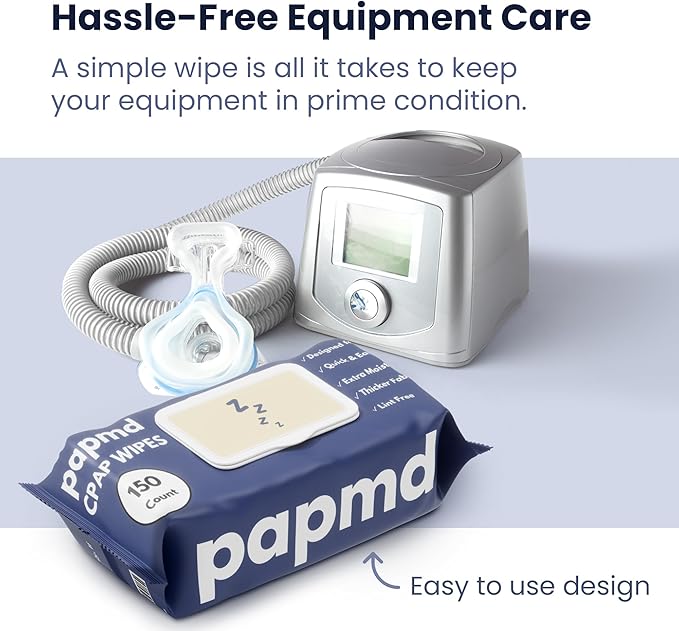 CPAP Cleaning Bundle – 2 Pack Mask Wipes & 6-Pack Filters for CPAP Machines