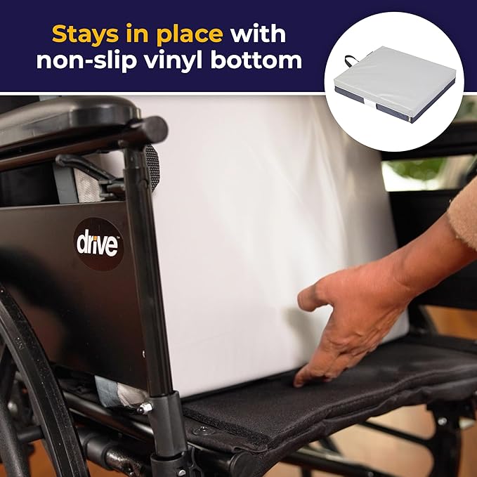 Wheel chair support cushion