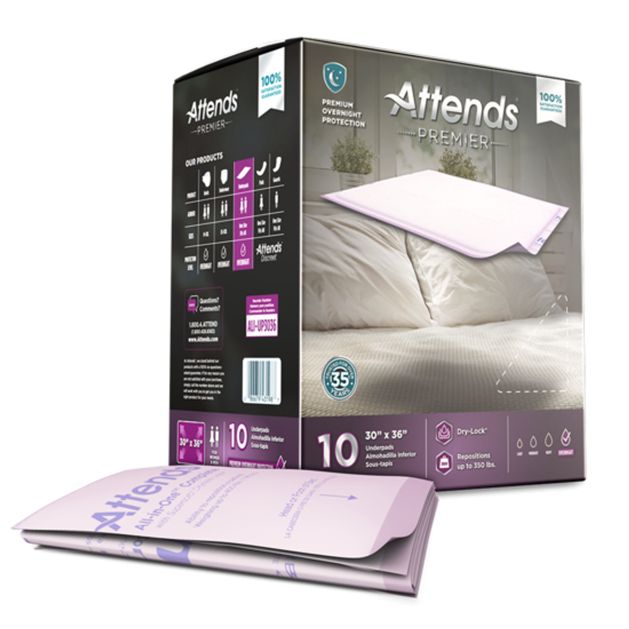 Attends Premier Underpad Case (6 boxes)