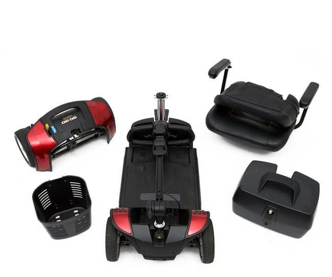 Lightweight mobility power wheelchair for seniors and disabled individuals