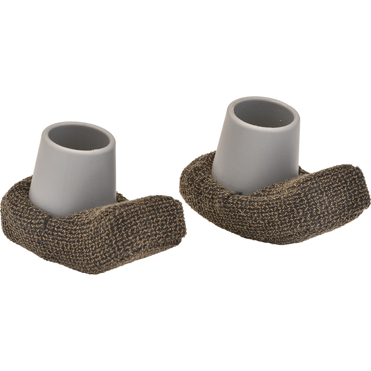 Nova Walker Glide Skis – Gray with Fabric Covers