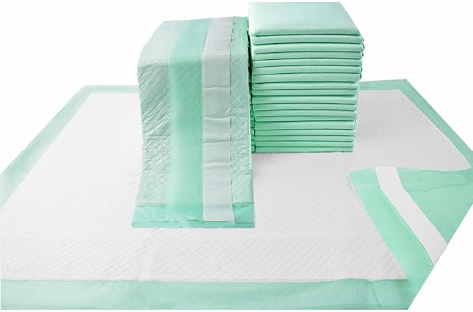 Disposable Bed Pads with Adhesive Strips – XL Incontinence Under pads