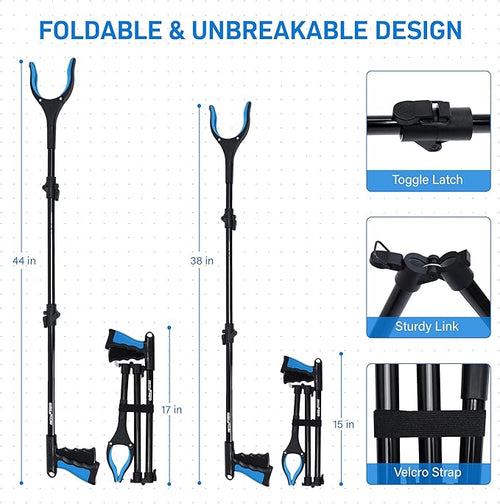 38" & 44" Extra Long Grabber Reacher Tool Set – Lightweight Pickup Tools