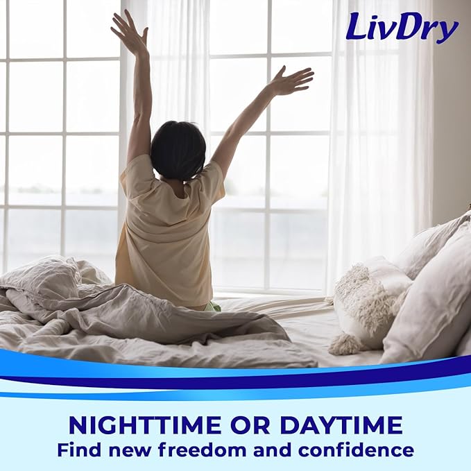 LivDry XL Overnight Adult Diapers – Underwear for Men & Women