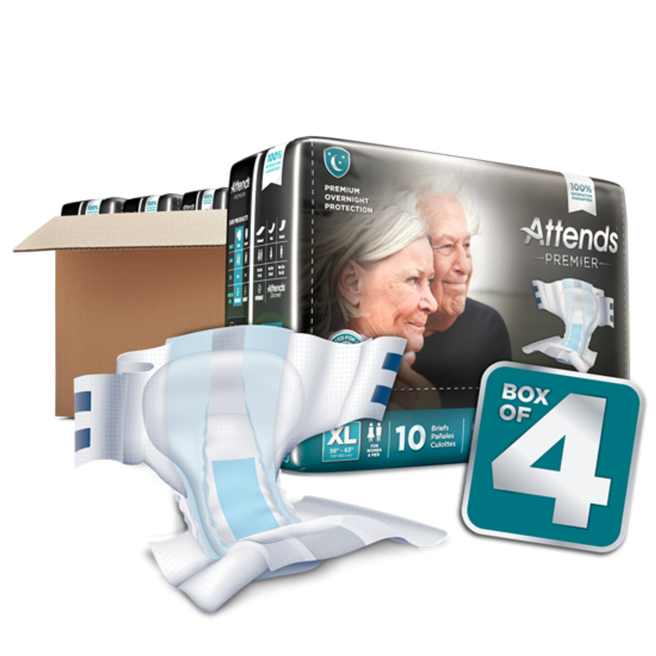 Attends Premier Briefs Case (4 bags)