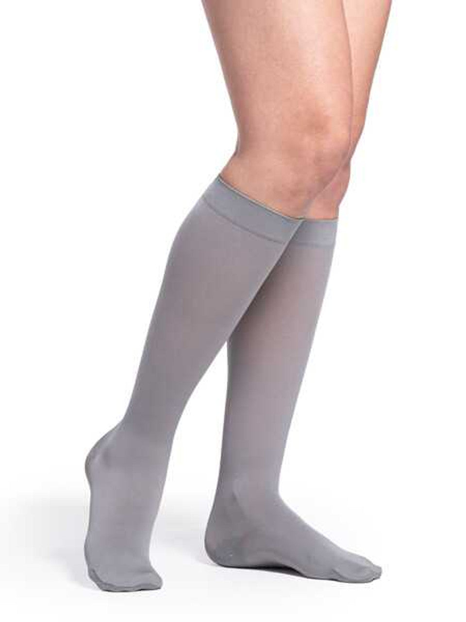 Soft Opaque Compression Socks - Calf