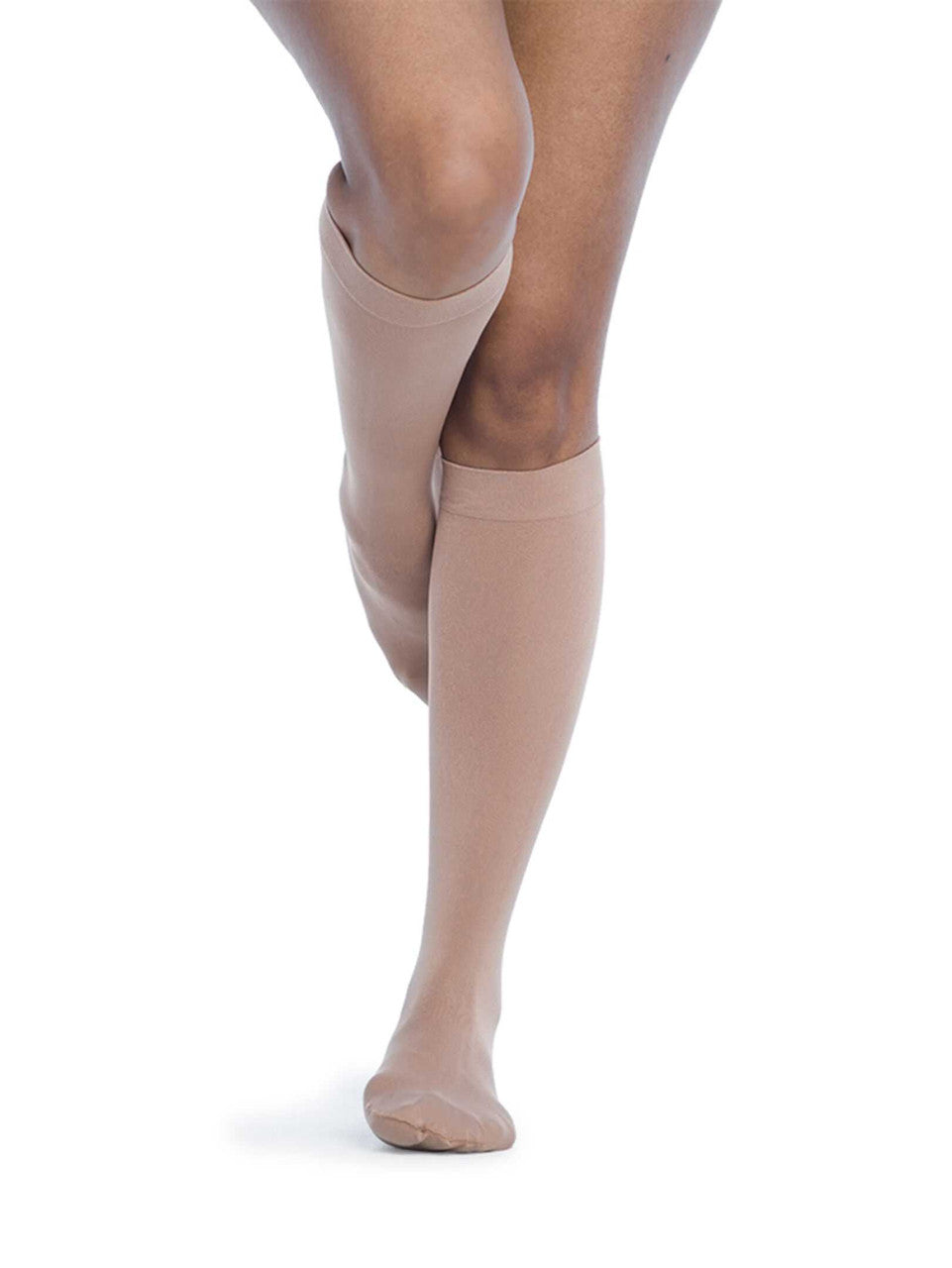 Soft Opaque Compression Socks - Calf