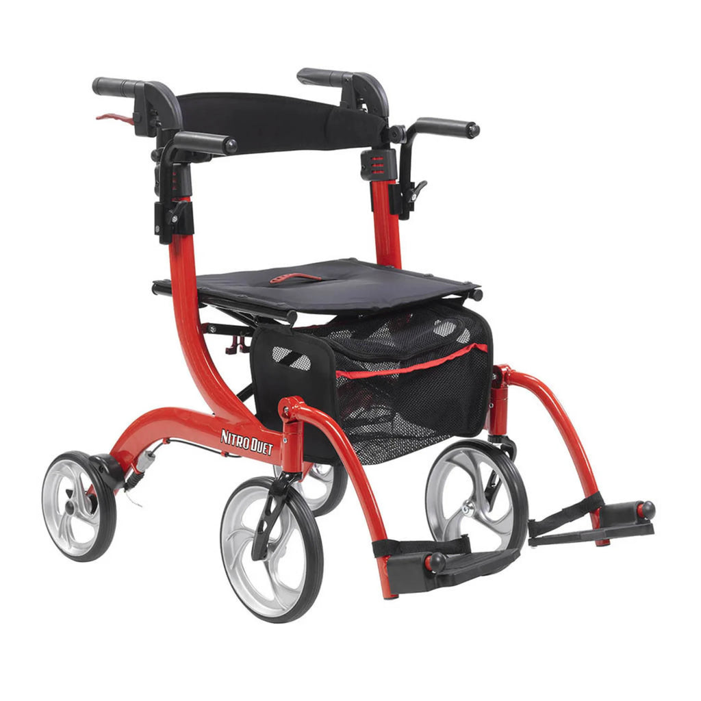 Drive Nitro Duet Rollator and Transport Chair