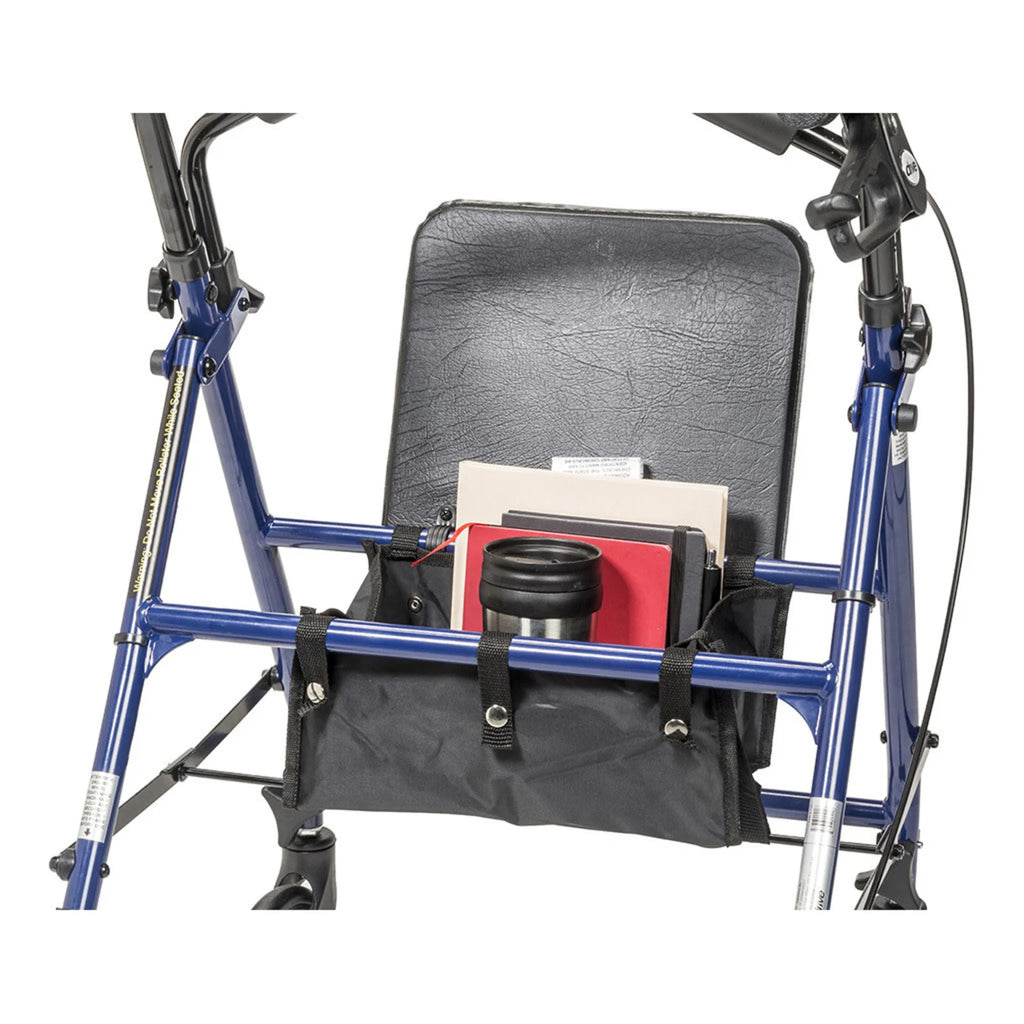 Drive Steel Rollator with 6” Wheels, Knockdown