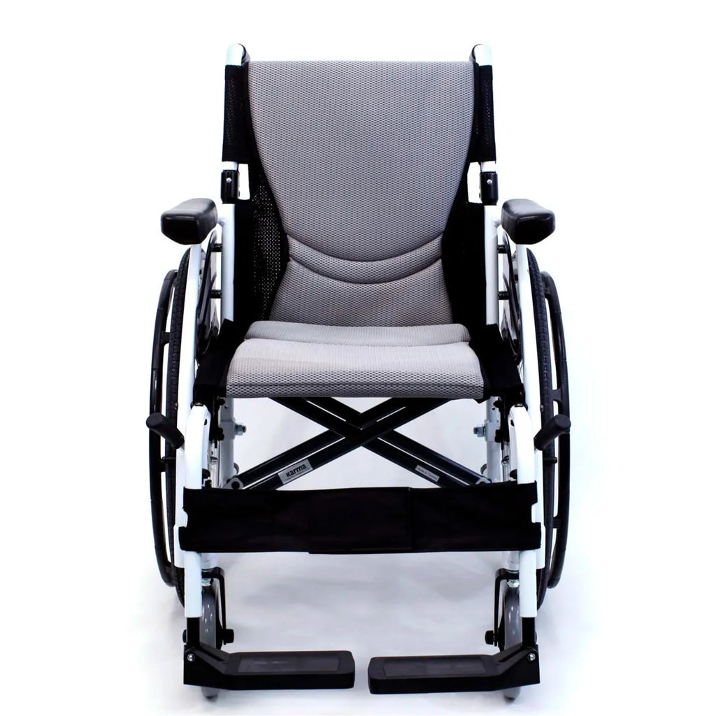 Karman Limited Edition White S-ERGO-115 Ultra Lightweight Wheelchair