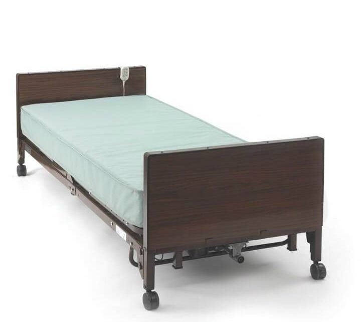 Medline MedLite full electric hospital bed for home and medical use