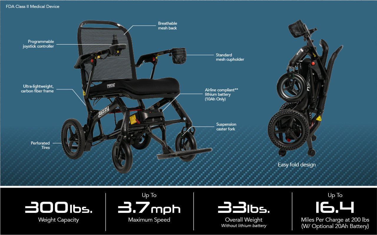 Pride Mobility Jazzy® Ultra Light