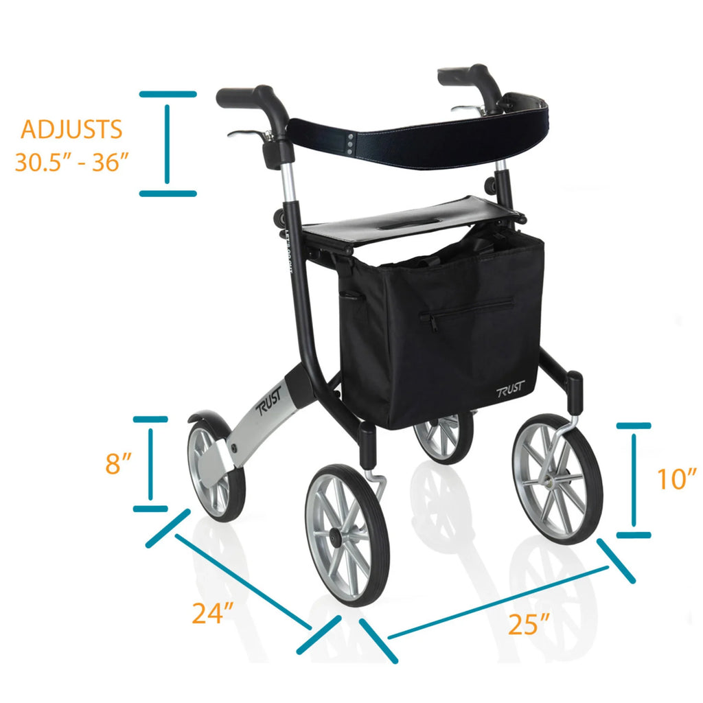 TrustCare Let's Go Out Rollator